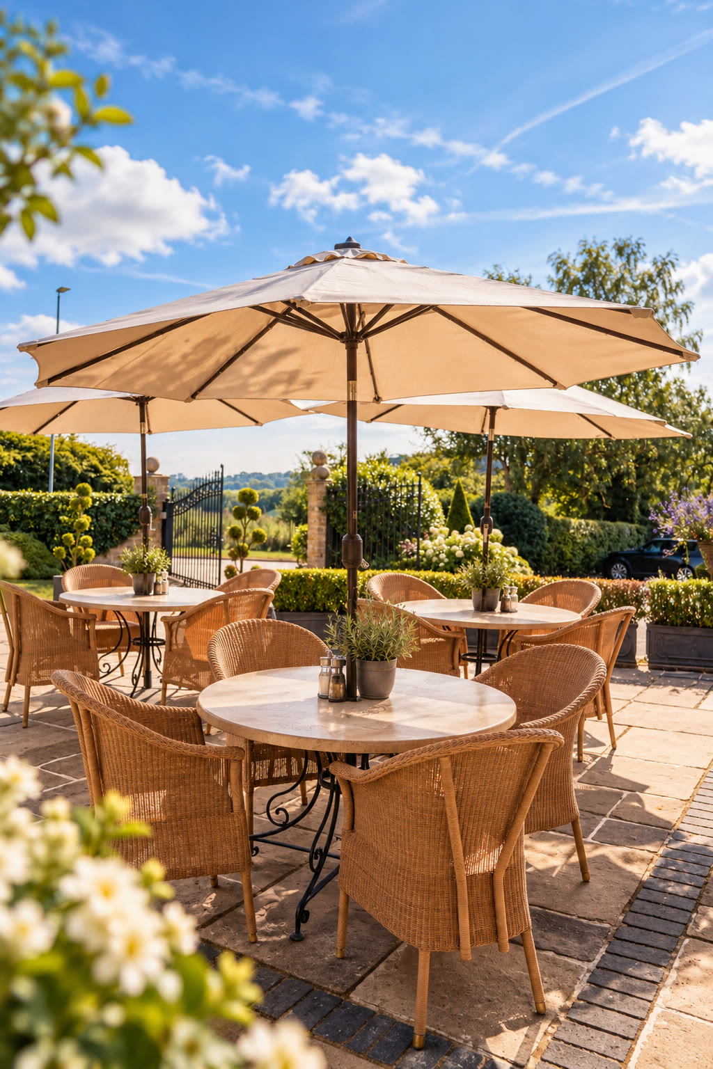 Terrace tables